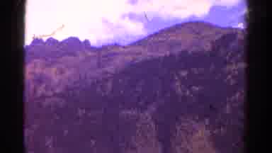 Colorado USA (1967): Footage Of Mountain Scenery In The Countryside Filmed From A