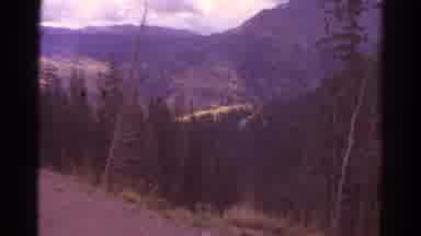 Colorado USA (1967): Pine Wood Forests And Scenic Mountain View Of The Countryside