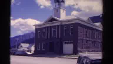 Colorado USA (1967): Very Large And Grand Building Looks Like A Church Filmed On A
