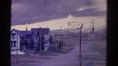 Colorado USA (1967): Spooky Old Farm Houses Along A Country Road