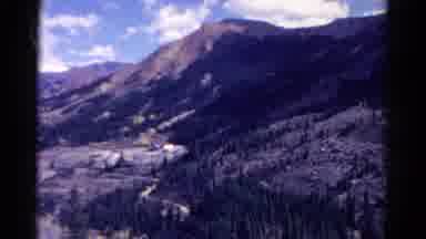 Colorado USA (1967): Walk In High Way Towards The Mountains And Great Landscapes