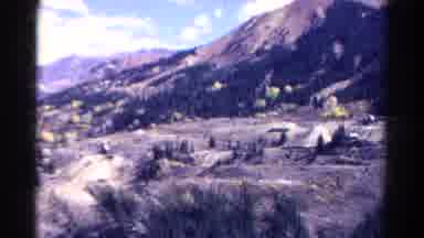 Colorado USA (1967): A Lovely View Of The Woods And The Mountains Together