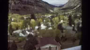 Colorado USA (1967): Retro Sky Video Recording Taken Overhead Of Neighborhood