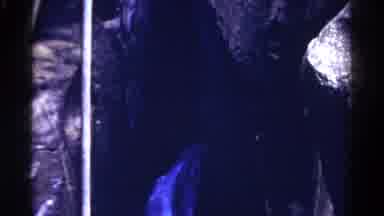 Colorado USA (1967): Looking At The Waterfall In Some Nearby Cave