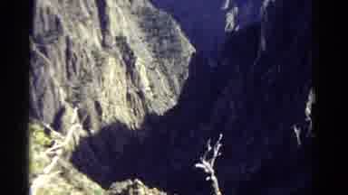 Colorado USA (1967): View From The Mountain Tops While Hiking On A Trail