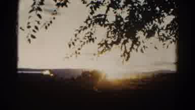 Colorado USA (1967): Beautiful Scenic Countryside View Of The Sunset In The