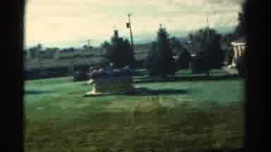 Colorado USA (1967): A Beautiful Are With A Few Tall Trees A Nice Houses In The