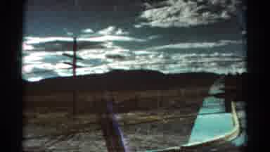 Colorado USA (1967): A View Of The Desert And The Mountains