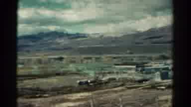 Colorado USA (1967): Panoramic View From Train Being A Rural Area With Little