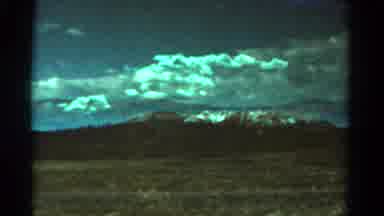 Colorado USA (1967): Scenes From Outside The Window Of A Moving Train In Montana
