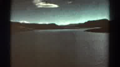 Colorado USA (1967): Landscape Of A River With Mountains Seen From Above