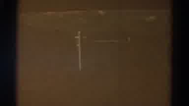Colorado USA (1967): Footage Of A Telegraph Pole Being Filmed From A Vehicle