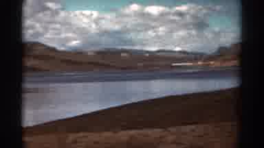 Colorado USA (1967): A Beautiful Shot Of Driving By A Lake