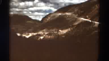 Colorado USA (1967): The Mountains Are Beautiful With The Sunshine Coming Down And
