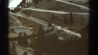 Colorado USA (1967): The Train Rounded The Mountain And The Passenger Witnessed