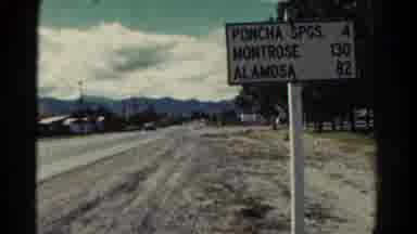 Colorado USA (1967): National Road For Vacations And You Have To Stop For The