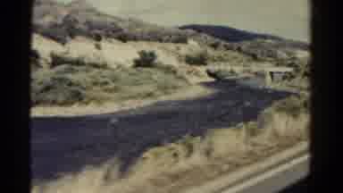 Colorado USA (1967): Walk On The Road And See The Amazing Nature In The Morning