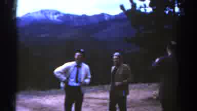 Colorado USA (1967): And Old Film Of Three Men And One Woman In The Mountains
