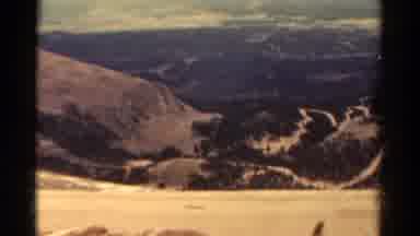 Colorado USA (1967): A View Of The Desert And The Mountains