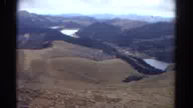 Colorado USA (1967): A Grand View Of A Valley And Mountains Stretching Into A