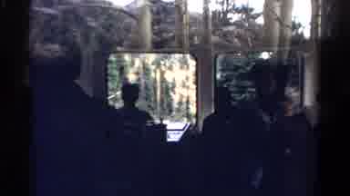 Colorado USA (1967): Train Moving With People Inside