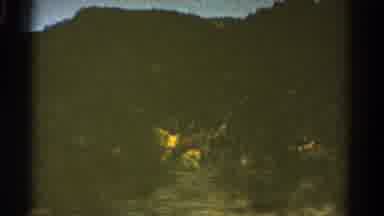 Colorado USA (1967): Driving By Mountains Filled With Trees Out West On A Sunny