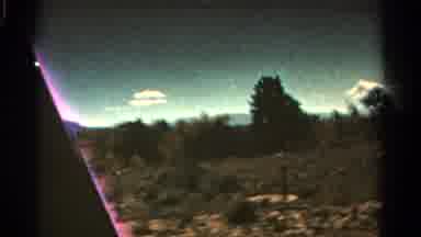 Colorado USA (1967): Video Being Taken By A Moving Object Of Scenery And