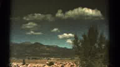 Colorado USA (1967): A Scene From Car Of Some Mountains And The Sky