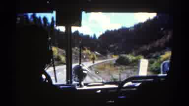 Colorado USA (1967): A Person Driving Through A Bare Highway