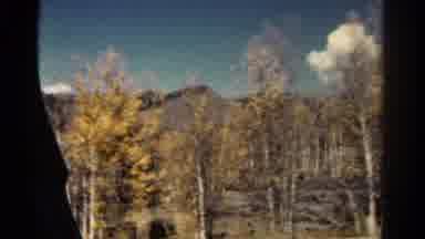 Colorado USA (1967): The Train Ride Through The Country's Country Side Was