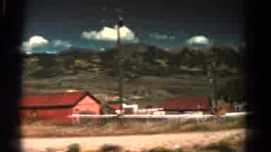 Colorado USA (1967): Driving Through Town In A Middle-Class Neighborhood During