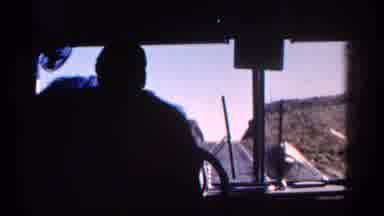 Colorado USA (1967): Person Driving A Train To The Heights Of The Mountain Very