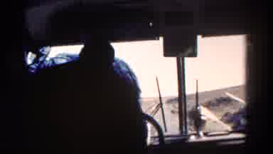 Colorado USA (1967): Riding On A Bus Through The Desert