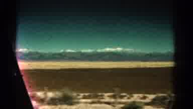Colorado USA (1967): Beautiful View Of Snow Capped Mountains In The Distance Seen