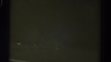 Colorado USA (1967): View Of The Road Side At Night From A Moving Vehicle