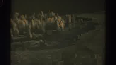 Colorado USA (1967): Rolling Shot Of Partially Forested Valley Landscape From