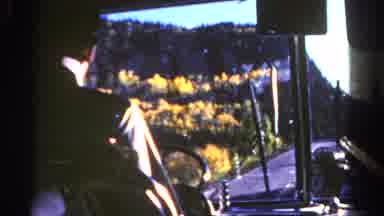 Colorado USA (1967): Driving Through Autumn Landscapes Of Highlands