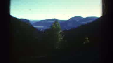 Colorado USA (1967): A Pinhole View Of The Lush Landscape Through The Lens Of The