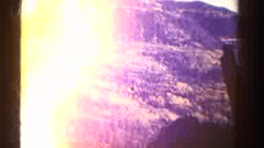 Colorado USA (1967): Old Home Video Of A Hillside Taken From Vintage Car