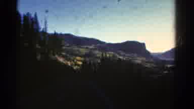 Colorado USA (1967): Watching The Sunrise Change The Brightness Of The Sky In The