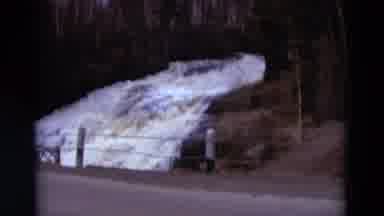 Detriot Michigan (1967): A Car Has Stopped On A Bridge To Film A River Overflowing