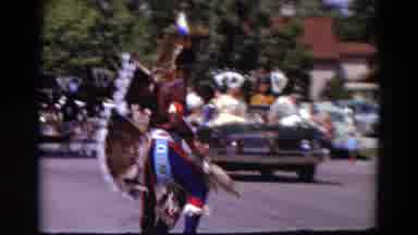 Detriot Michigan (1967): People Are Dressed In Native American Costumes And Are