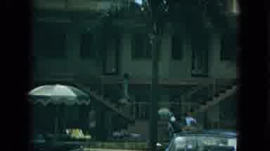 Florida (1967): Cleaning Woman Walks Rapidly Down Steps Of An Apartment Complex