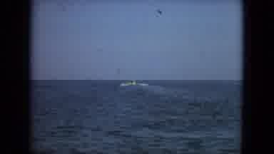 Florida (1967): Man Records His Beautiful Blue Views Of The Sea With Boats Passing
