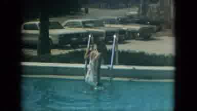 Florida (1967): Some White Womens Who Are Swimming In A Big Pool They Are Using