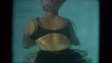 Florida (1967): Mom And Daughter Playing In Swimming Pool