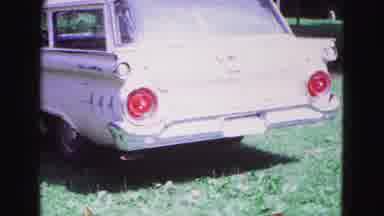 Galena Illinois USA (1967): A View Of Some Nice Cars In Front Of A House