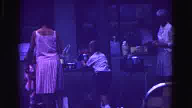 Galena Illinois USA (1967): Child Drinking Beverage With Mother At An Open Air