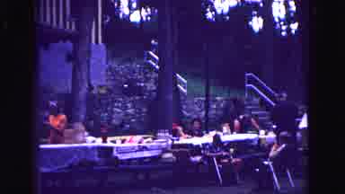 Galena Illinois USA (1967): A Child Is Talking To The Camera While People Set Up
