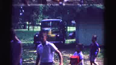 Galena Illinois USA (1967): The Children Are Enjoying Holiday Camp In The Woods In